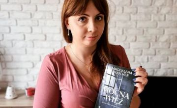 Magdalena Majcher ze swoją najnowszą książką